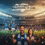 Menonton pertandingan Napoli melawan Pisa pada tanggal 23 September 2025