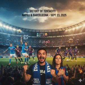 Menonton pertandingan Napoli melawan Pisa pada tanggal 23 September 2025